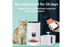 China Intelligent Automatic Pet Feeder Bowls Neck Protecting Two In One supplier