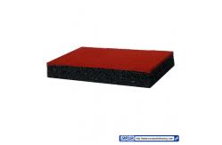 China IAAF Wear Resistance Playground Rubber Safety Tiles High Elasticity supplier