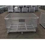 Q195 Stainless Steel Large Wire Mesh Storage Containers Antirust Metal Mesh Storage Boxes for sale