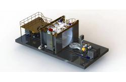 China 3M Shuttle Rotomolding Machine Oven 3000mm supplier