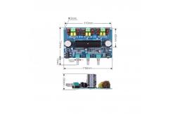 China TPA3116 2.1 Channel Audio Power Amplifier Board DC12V With 90% Efficiency supplier