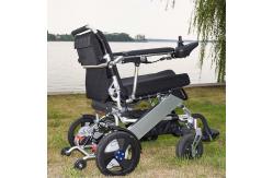 China Airport 36km Multifunction Foldable Electric Wheelchair supplier