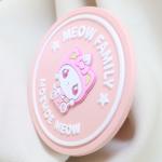 High Quality Silicone Transfer 3D Heat Press Garment Label Silicone Badge for Cloth for sale