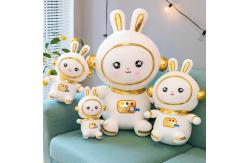 China AZO Free Nontoxic Cuddly Space Rabbit Plush Toy supplier