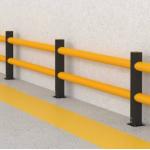 Anti Colliosion Flexible Safety Barrier Yellow And Black Easy installation