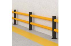 China Anti Colliosion Flexible Safety Barrier Yellow And Black Easy installation supplier