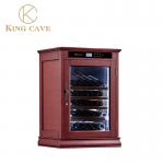 Adjustable Shelves Custom Wine Cooler With Glass Door And Touchscreen Control Panel for sale