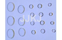 China Single Crystal Window Sapphire DSP 40/20 Window Anti Reflective Coating Metallization supplier