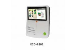 China Li-Ion Electronic Heart Digital Ekg Ecg Machine 3 Channel 12 Lead Rechargeable supplier