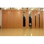 Interior Wooden Top Hanging Movable Room Dividers Sliding Door For Auditorium for sale