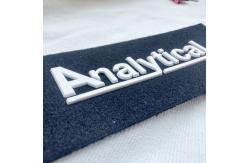 China Custom T Shirt Patches Silk Screen Printed Heat Transfer Silicone For Coat supplier