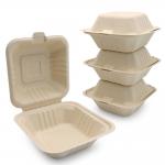 Customized food burger boxes are biodegradable disposable and eco-friendly