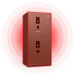 Solid Steel Fingerprint Commercial Safe Box Bank Grade Biometric H1280mm