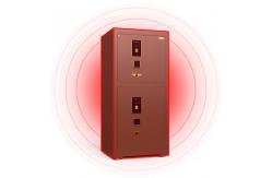 China Solid Steel Fingerprint Commercial Safe Box Bank Grade Biometric H1280mm supplier