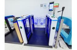 China Facial Recognition Turnstile Gate High Security Fast Pass Biometric RFID Card Reader supplier