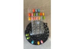 China Rectangle 21 Pallets  Plastic Packaging Macaron Tray  Customizable supplier