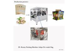 China Multi Function Zipper Bag Packing Machine For Cookies Banana Chips supplier