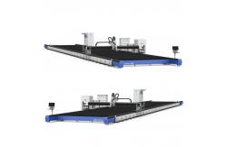China Water Cooling Gantry Laser System Customized CNC Fiber Laser Cutting Machine supplier