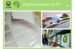 China Glossy Poster Printing Paper , Hard Cardboard Printing Paper Customizable supplier