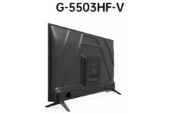 China 4K Thin Bezel 55 Inch UHD Smart TV Easy Operation With Google System supplier