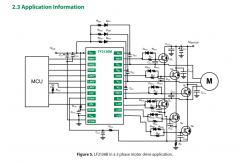 China LF2136B 3 Phase Half Bridge Gate Driver Integrated Circuits IC LF2136BTR supplier