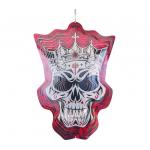 Halloween Earl Rose Metal Wind Spinner 3D Spin Metal Hanging Ornaments for sale