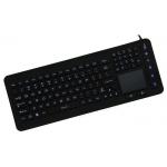 Adjusted Backlight Washable Medical Keyboard EN55022 100mA USB