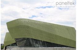 China Special Form Glazed Terracotta Facade Panels With Special Design And Special Shape supplier