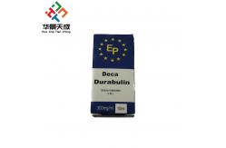 China Customizable 10ml Vial Boxes Paper Glossy Finish For Sterode DecaVials Packing supplier