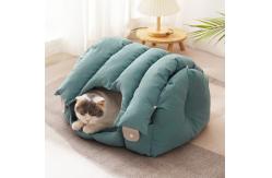 China Warm Washable Custom Made Dog Beds For Small Dog Cats supplier