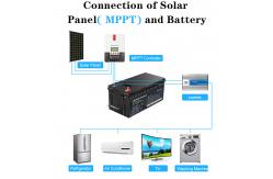 China 12V Lithium RV LiFePo4 Battery 240AH Home Storage System With MPPT Controller supplier