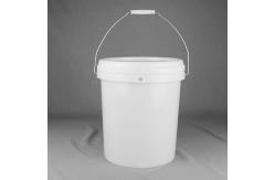 China 5 Gallon Or 20L Printed Plastic Bucket With Lid supplier