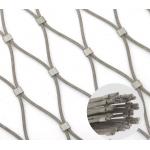 Bridge Protection Stainless Steel Cable Net 80x80mm For Zoo Animal Cages for sale