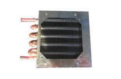 China RoHS Copper Finned Copper Tube Heat Exchanger Freon supplier