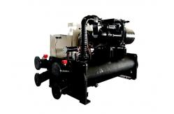 China Double Compressor Water Chiller Units , Hermetic Screw Throttle Water Cooled Chiller supplier