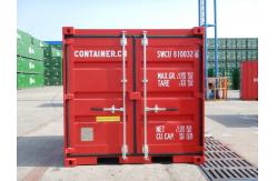 China High Steel Steel Shipping Containers , 8ft Standard Mini Cargo Container supplier