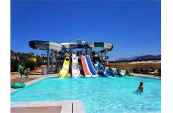 China ODM Theme Aqua Park Entertainment Rides Amusement Water Slide for Kids supplier