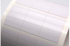 China 20mmx5mm 2mil White Matte High Temperature Resistant Polyimide Label supplier