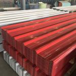 Tolerance 1% PPGI Roof Sheet  275g Colour Coated Steel Roofing for sale
