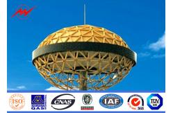 China HDG Painting 70M High Mast Pole with Lifting System for Plaza Lighting supplier