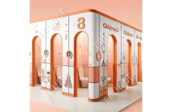 China Support Customized Design Options Toilet Cubicle for Restroom Dividers supplier