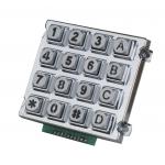 All Windows Die Casting Metal Dot Matric 16 Key Keypad Dust Proof