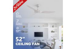 China 52 Inches Modern Ceiling Fan With ABS Blade High Speed Quiet supplier