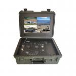 4 Channels COFDM Digital Video Receiver Uplink Downlink 17 inch LCD Display for sale