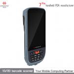Wireless Bluetooth Hand Held RFID Reader 13.56Mhz Barcode Data Terminal For Passive Tags for sale