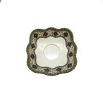 Petal Melamine Chicken Plates Durable Melamine Outdoor Dinnerware Tasteless for sale