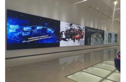China Wall Mounted Transparent Digital Display , White Transparent LCD Showcase supplier