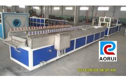 China WPC Cabinet Plastic Profile Extrusion Line , WPC Sofa Profile Production Machinery supplier