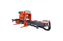 China Fully Automatic Horizontal Hydraulic Band Saw Machine For 1000mm Wood supplier