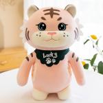 OEM Compact Sewing Plush Fabric Stuffed Tiger Toy for sale
